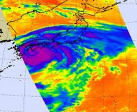 NASA Infrared Look at Typhoon Ma-on