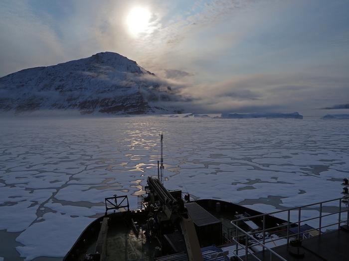 Entering the Victoria Fjord in Northern Greenland