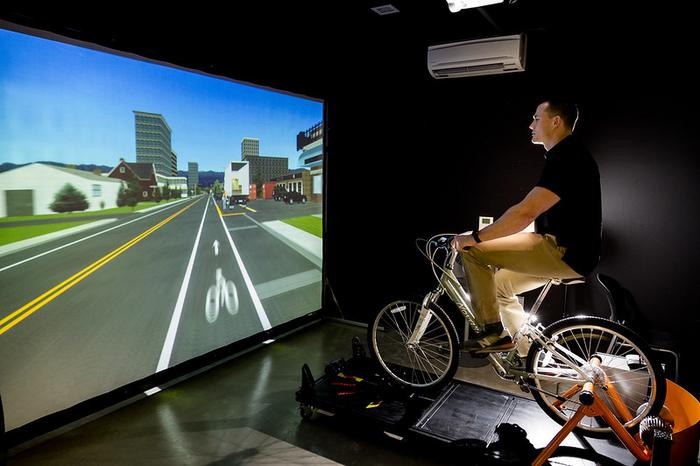 Oregon State University bicycle simulator