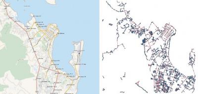 Map of Tacloban City, Philippines