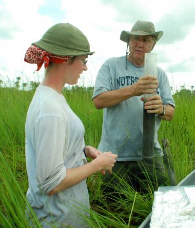 Blanca Bernal and Bill Mitsch, Everglades Wetland Research Park