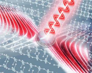 Breaking symmetry to excite polaritons.