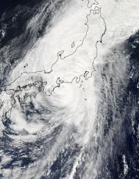 Typhoon Roke was Captured by NASA's Aqua Satellite