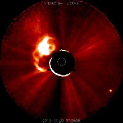 NASA Spacecraft Witness a Coronal Mass Ejection