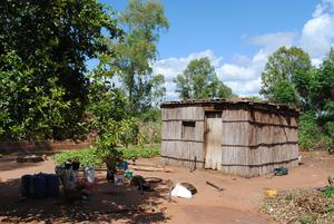 A typical home in southern Mozambique