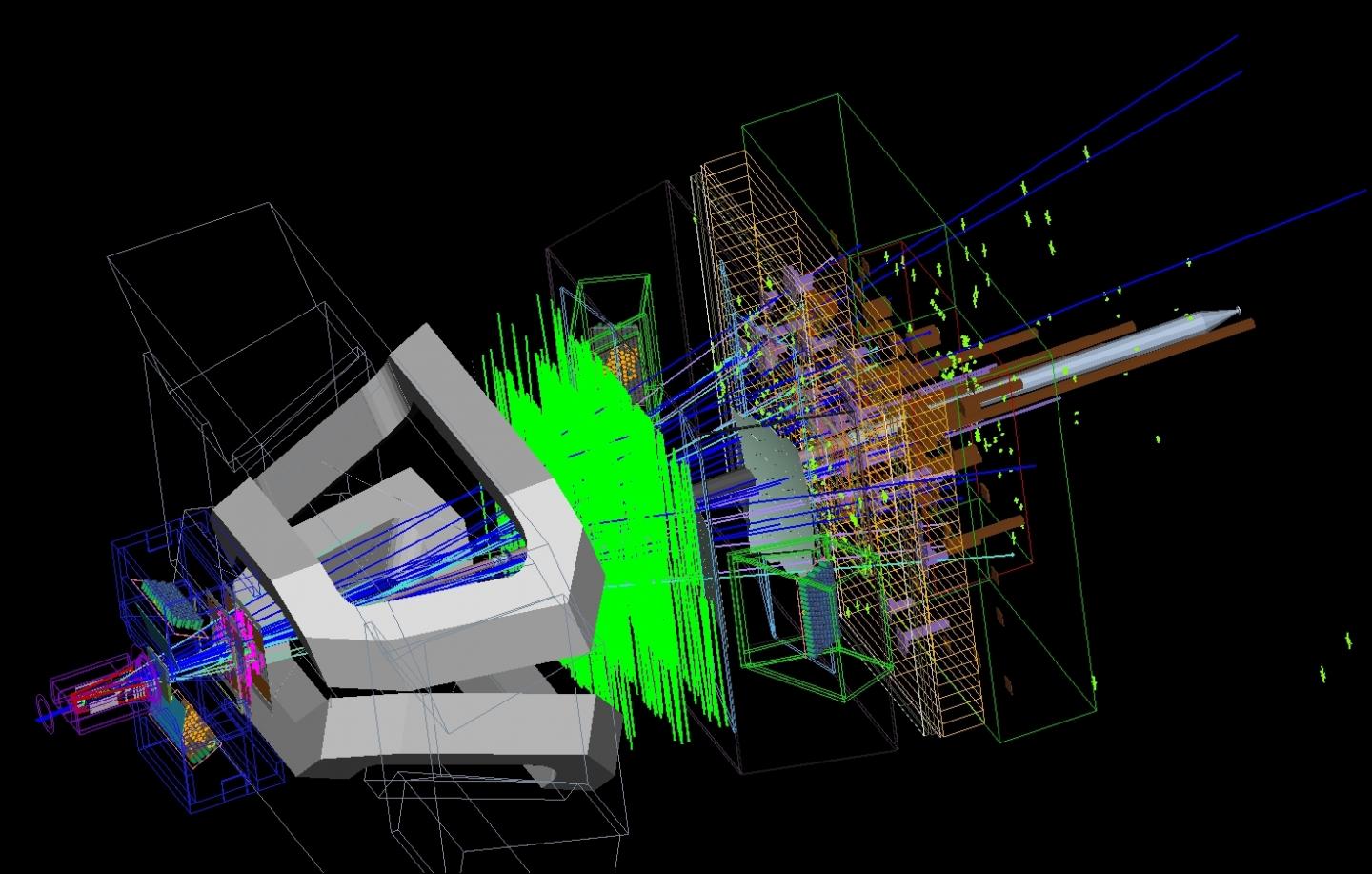 Simulation of Rare Decay of Bs Meson