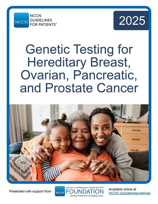 Cover, NCCN Guidelines for Patients Genetics