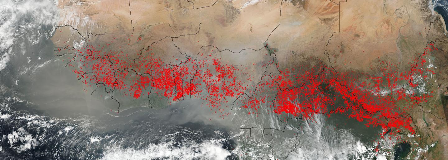 Agricultural Fires in Africa Stretch the Whol EurekAlert!