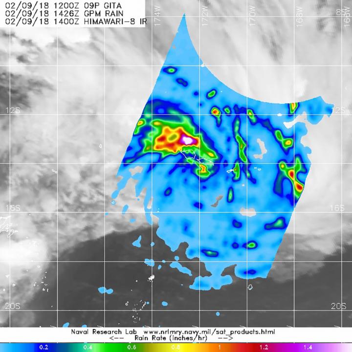 GPM Image of Gita
