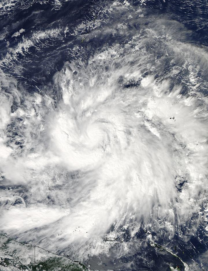 MODIS Image of Hagupit