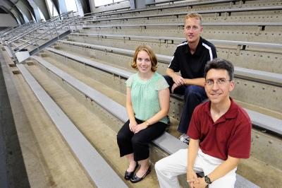 Meghan McDonough, Travis Dorsch and Alan Smith, Purdue University