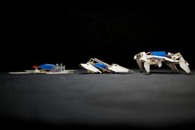 Origami-Inspired Robots Function Autonomously (2 of 3)