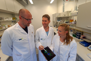 Daniel Todt, Eike Steinmann and Toni Luise Meister (left to right)