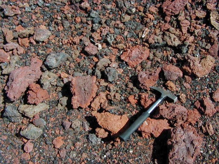 Volcanic rocks in Utah's Black Rock Desert