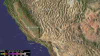 IMERG Animated GIF of Rainfall Over Sacramento Valley
