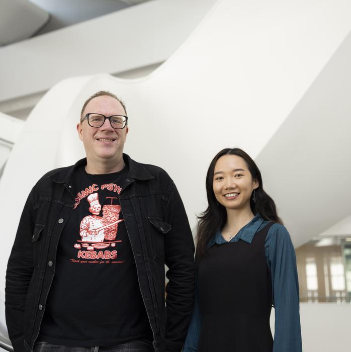 Professor Greg Neely and lead author Tian Du