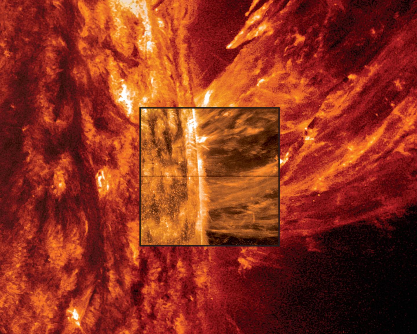 Sun Outer Image of a Coronal Mass Ejection