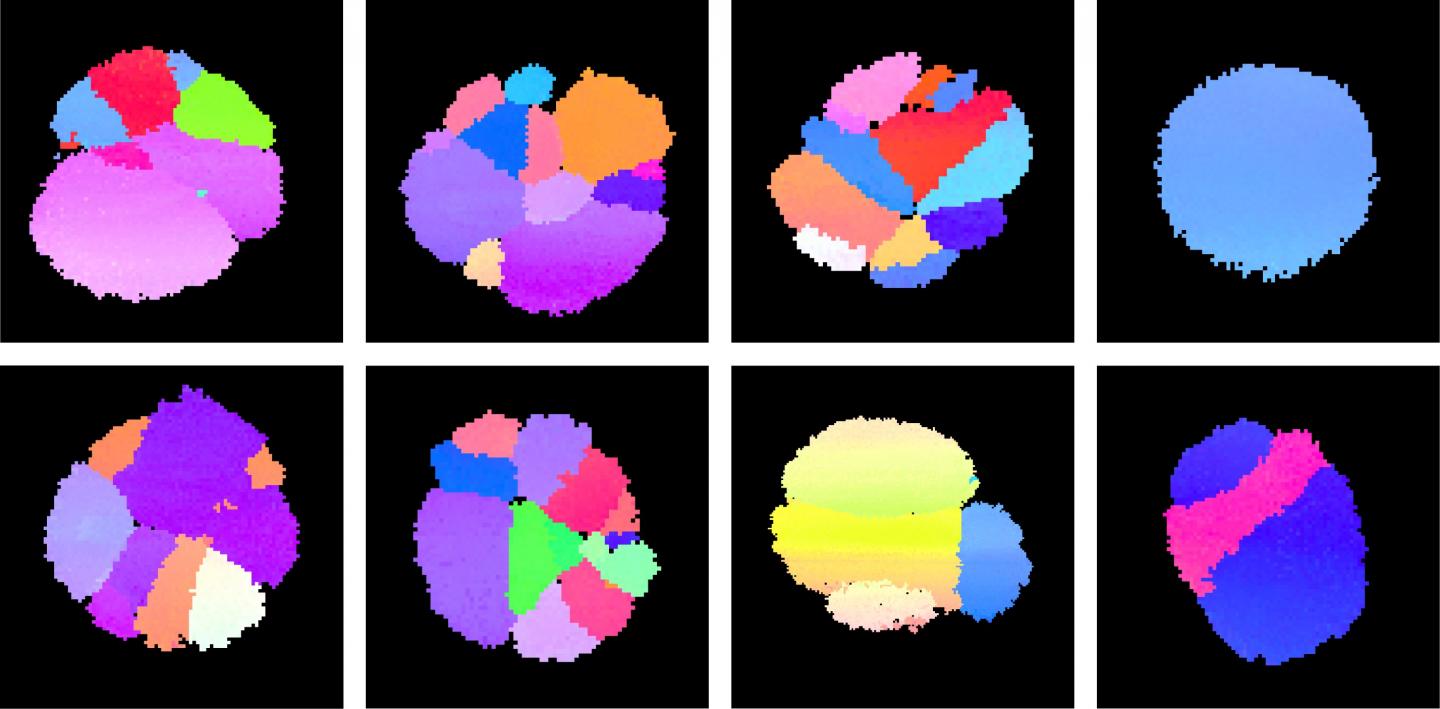 Individual Nanoparticles of Palladium