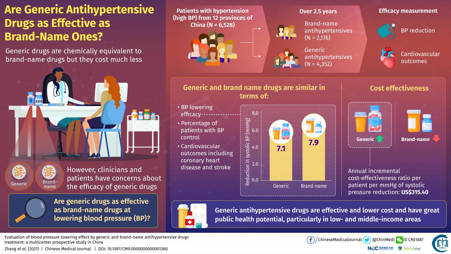 Generic Drugs A Great Alternative to the Brand-Names for Hypertension
