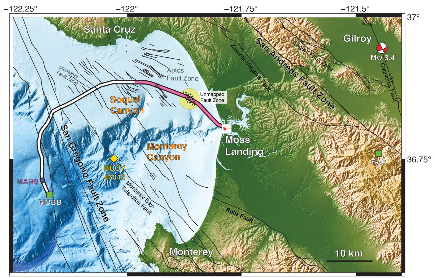 Monterey Bay Seafloor Experiment