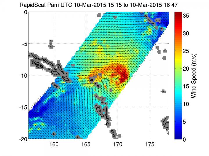 RapidScat Image of Pam