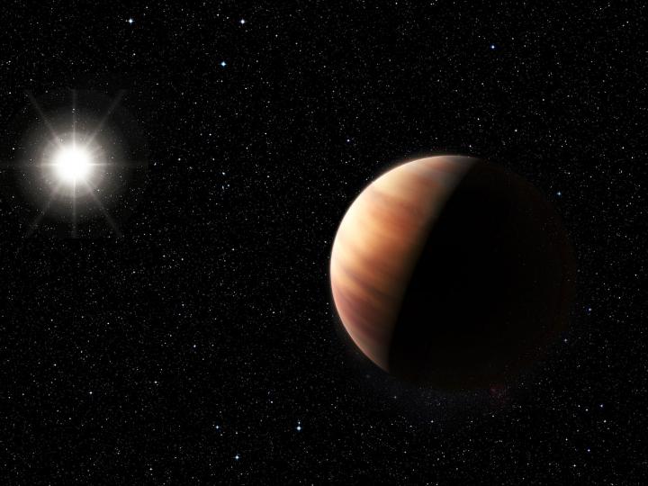 Artist's Impression of a Jupiter twin orbiting HIP 11915