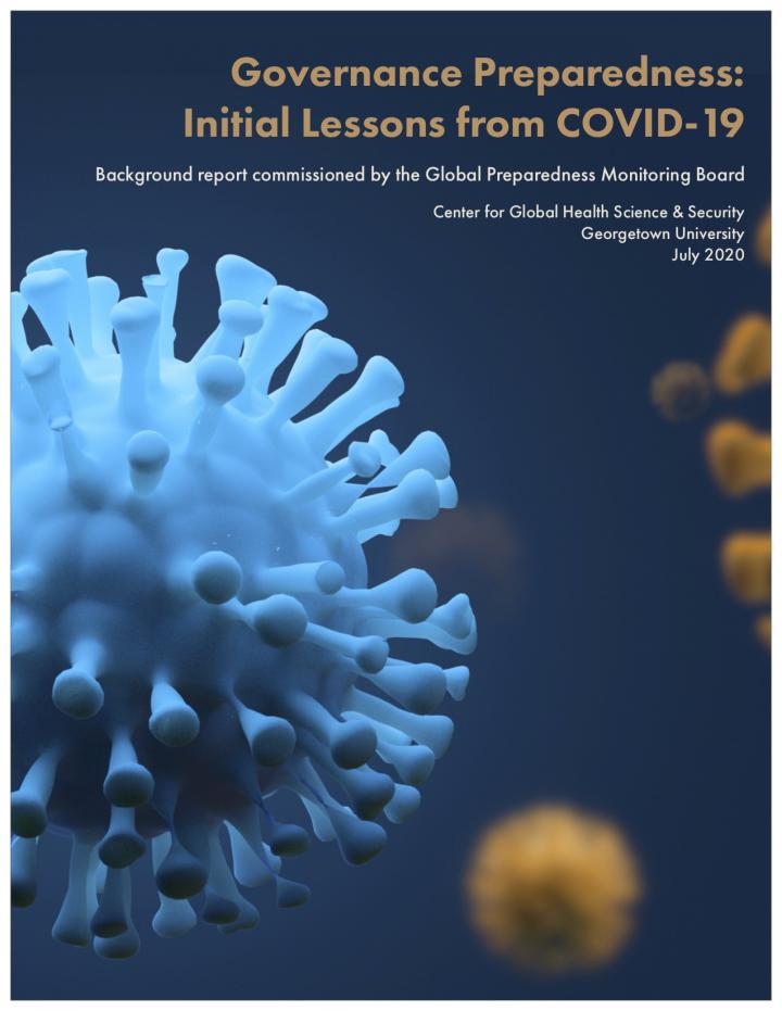 Governance Preparedness: Initial Lessons from COVID-19
