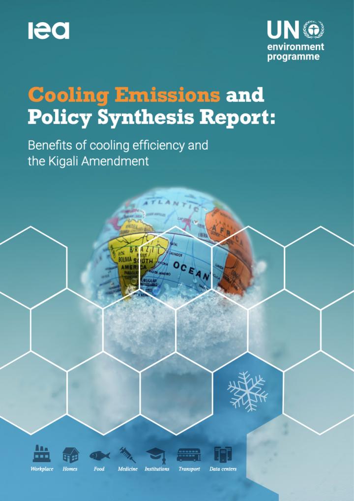 Cover of the UNEP / IEA Cooling Report