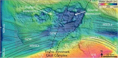 Footprint of a Gas Hydrate Sticky Spot