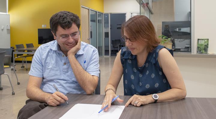 ASU Professors Steve Presse and Marcia Levitus