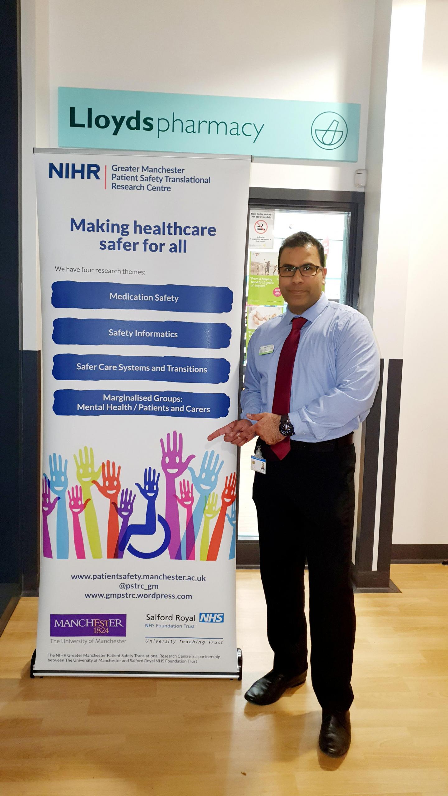 Salford-Based Pharmacist Qasim Bhatti