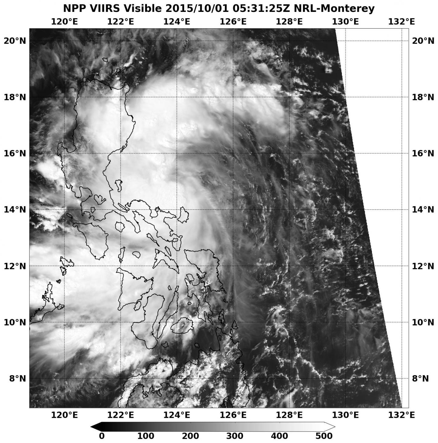Suomi NPP Inage of 22W