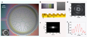 Fig. 1. On-chip Bessel Gaussian beam generator.