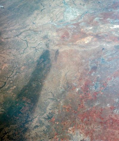 Rains Darken Soil in Texas