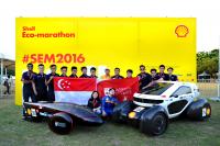 NTU Best Performing University at Shell Eco Marathon Asia 2016