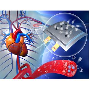 Implantable and bio-compatible Na-O2 battery