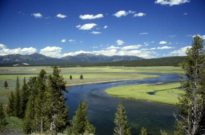 Rim of a Supervolcano Caldera
