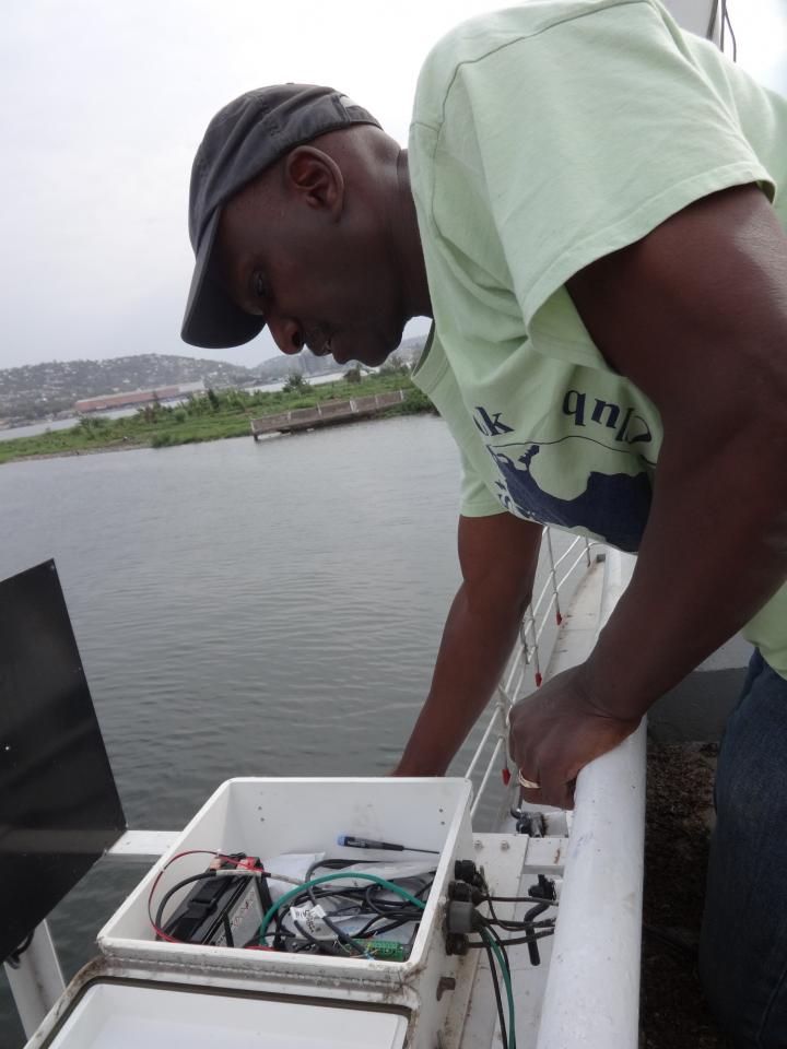 SoMAS Professor at Lake Victoria