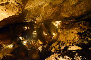 Bossea show cave in Italy