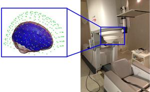 Magnetoencephalography (MEG) equipment.