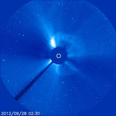 Coronal Mass Ejection on Sept. 27, 2012