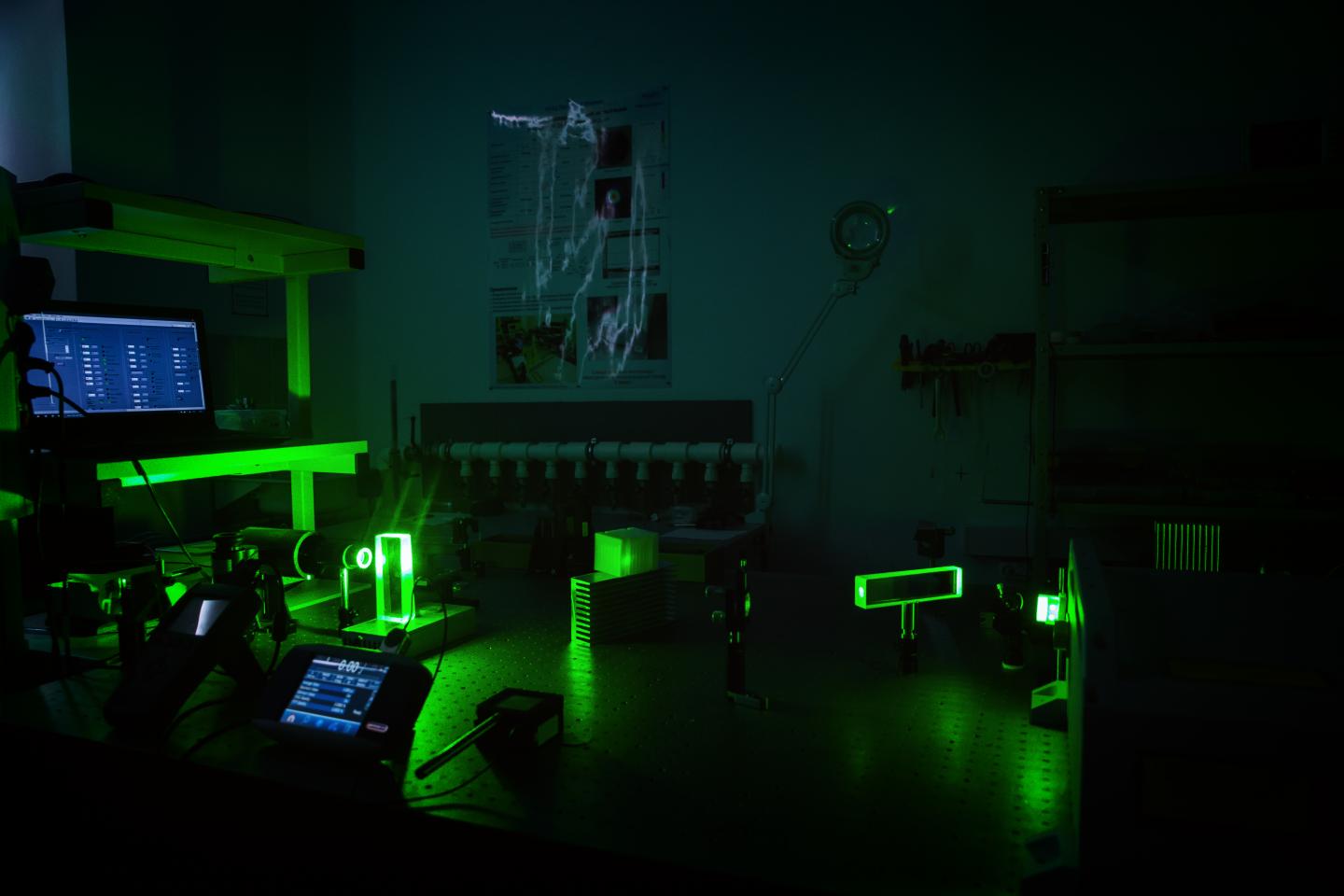 Functioning of a New Laser