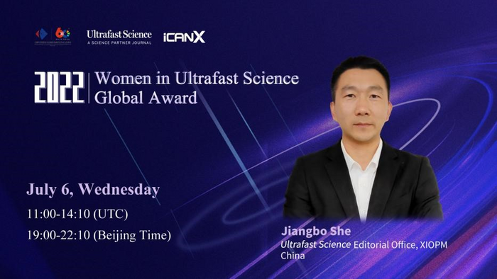 Women in Ultrafast Science Global Award 2022