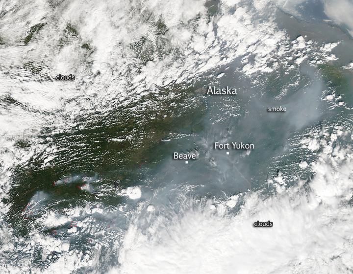 Dozens Of Alaskan Wildfires Detected By Nasa Eurekalert