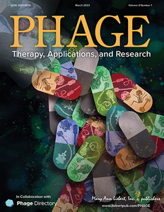 PHAGE Therapy, Applications, and Research Journal