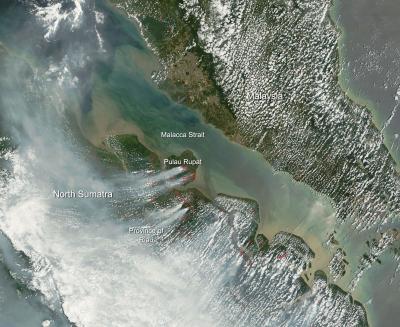 Fires in Northern Sumatra