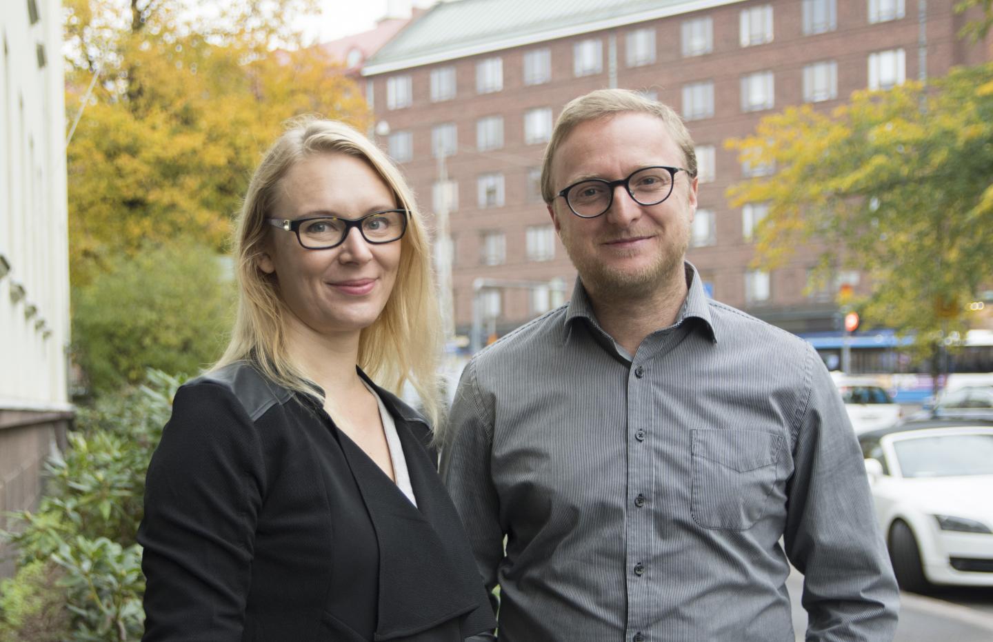 Virva Salmivaara and Ewald Kibler