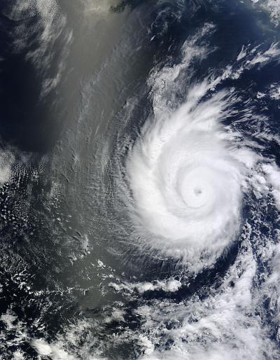 NASA's Terra Satellite View of Hurricane Emilia