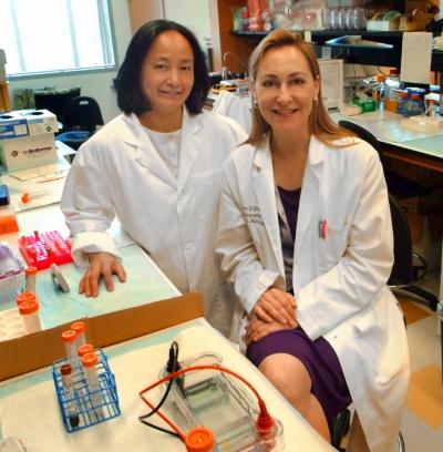 Dr. Bao-Ling Adam and Dr. Christine Gourin