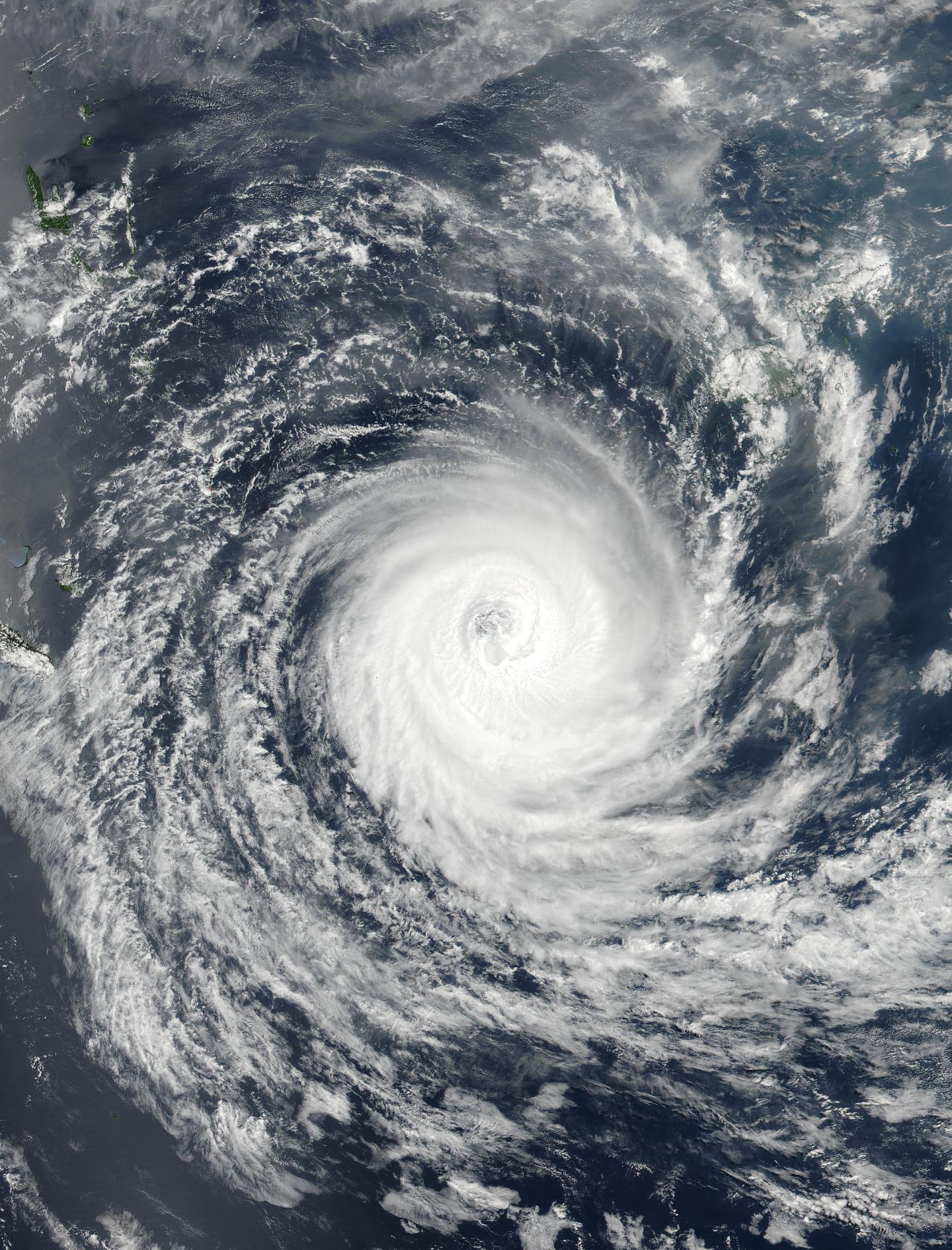 Suomi NPP image of Gita